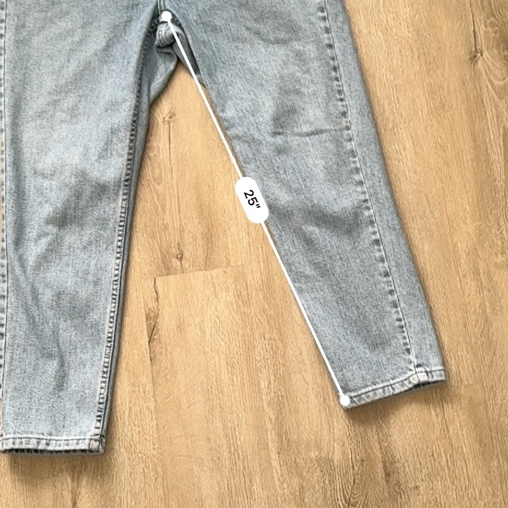 Topshop Moto Mom Jean High Rise Medium Wash size 14